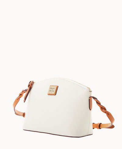 Saffiano Penny Crossbody