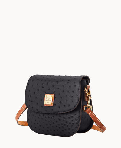 Ostrich Saddle Bag