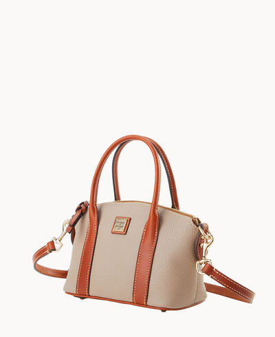 Pebble Grain Small Madeline Satchel