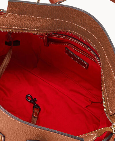 Pebble Grain Small Winged Shopper