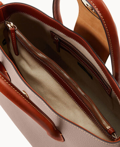 Pebble Turnlock Handle Tote 30