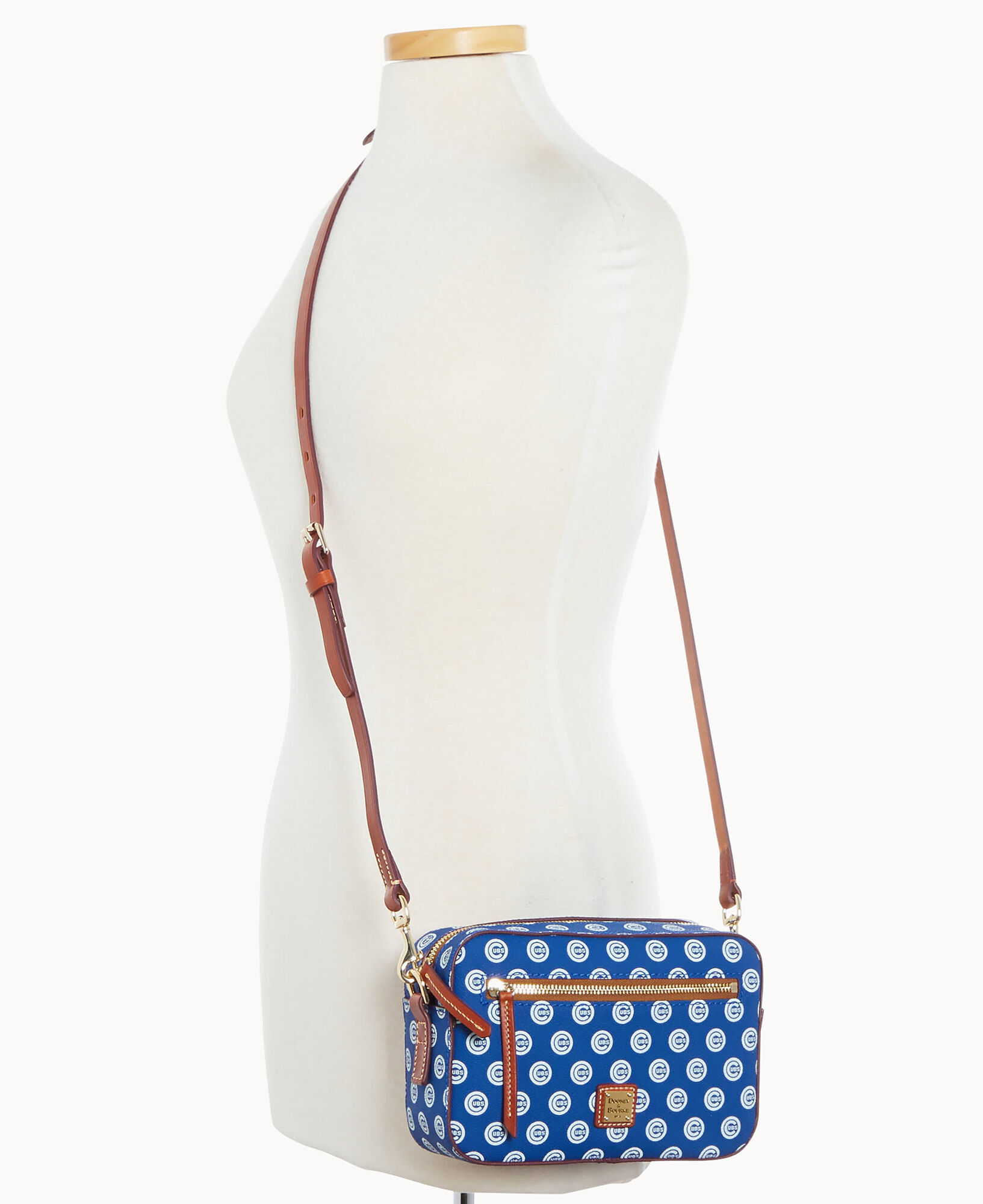 Dooney Bourke MLB Cubs Camera Zip Crossbody