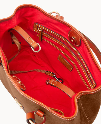Pebble Grain Small Briana with Pouch
