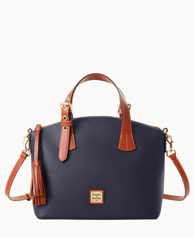 Pebble Grain Trina Satchel