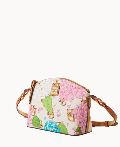 Hydrangea Monogram Penny Crossbody