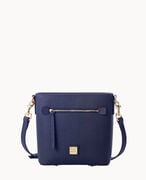 Saffiano Small Zip Crossbody
