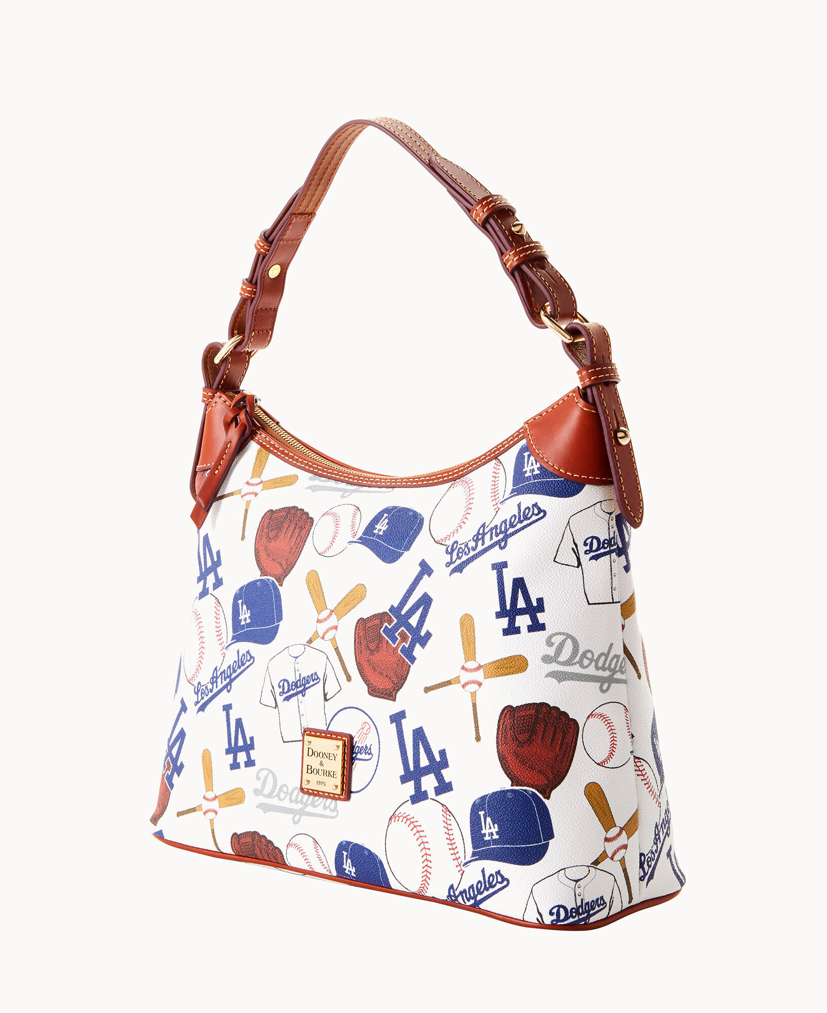 Dooney & Bourke MLB Los Angeles Dodgers Large Slim Crossbody Shoulder Bag