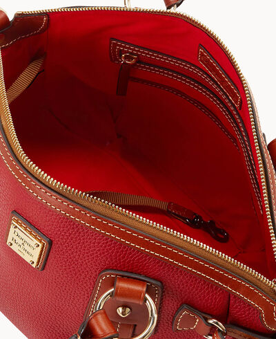 Pebble Grain Medium Mail Satchel