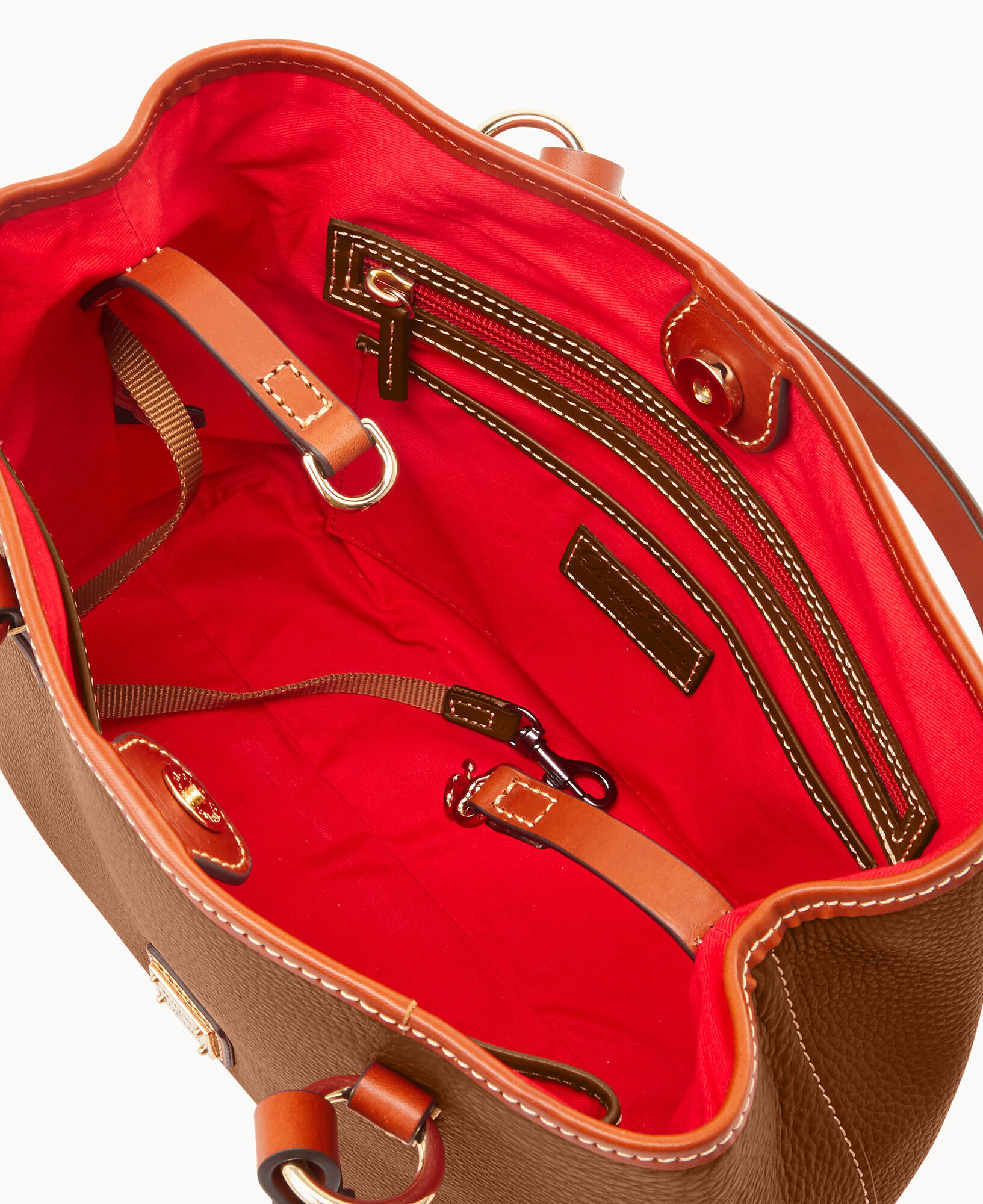 Dooney Bourke Pebble Grain Small Briana with Pouch