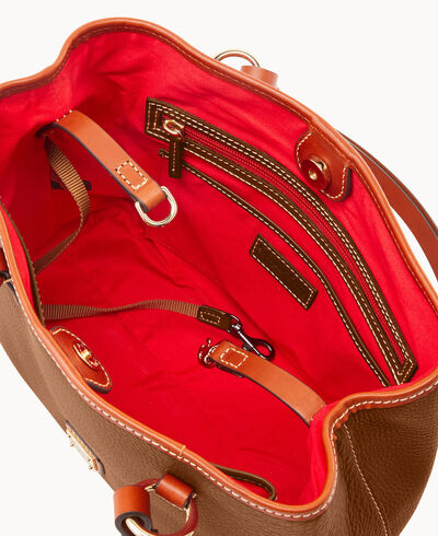 Pebble Grain Small Briana with Pouch