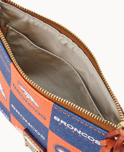 NFL Broncos Top Zip Crossbody
