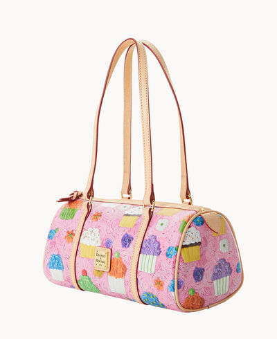 Cupcakes Barrel Bag