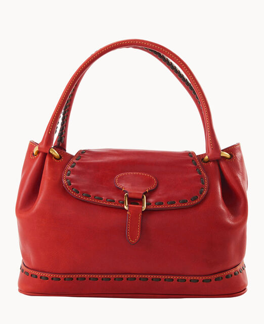 Florentine Flap Satchel