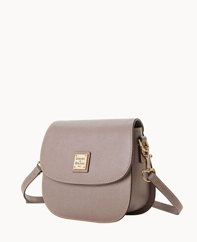Saffiano Saddle Bag