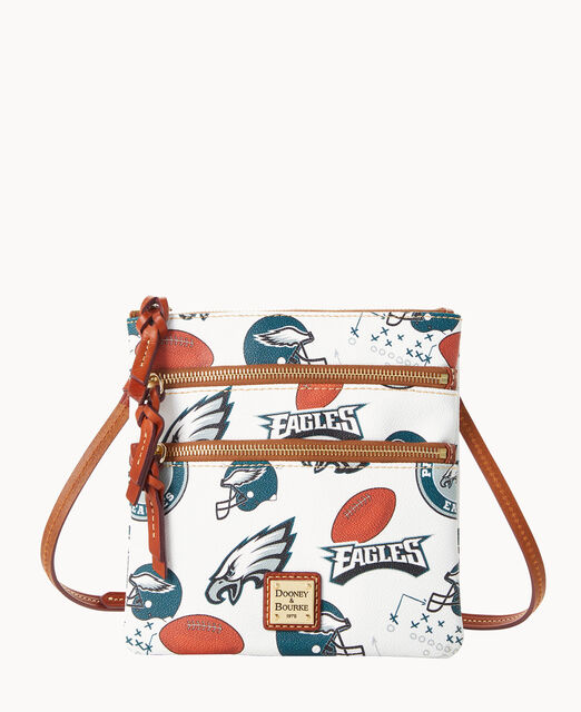 NFL Eagles N S Triple Zip Crossbody