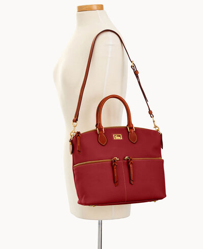 Dillen Double Pocket Satchel