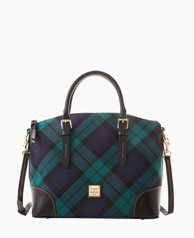 Tartan Domed Satchel
