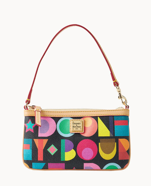 Art Deco Large Slim Wristlet