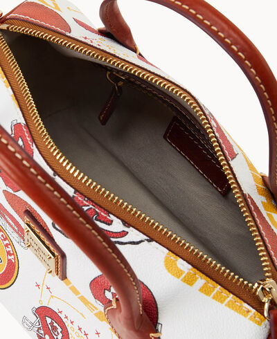 NFL Chiefs Barrel Satchel