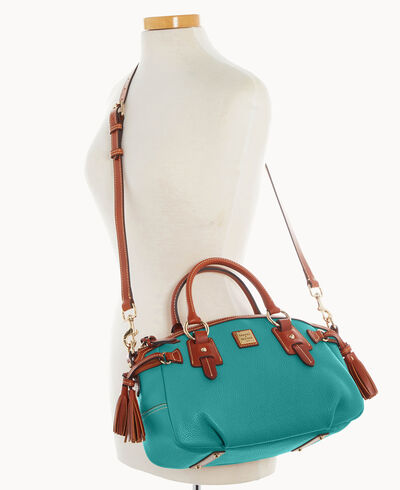 Pebble Grain Medium Mail Satchel