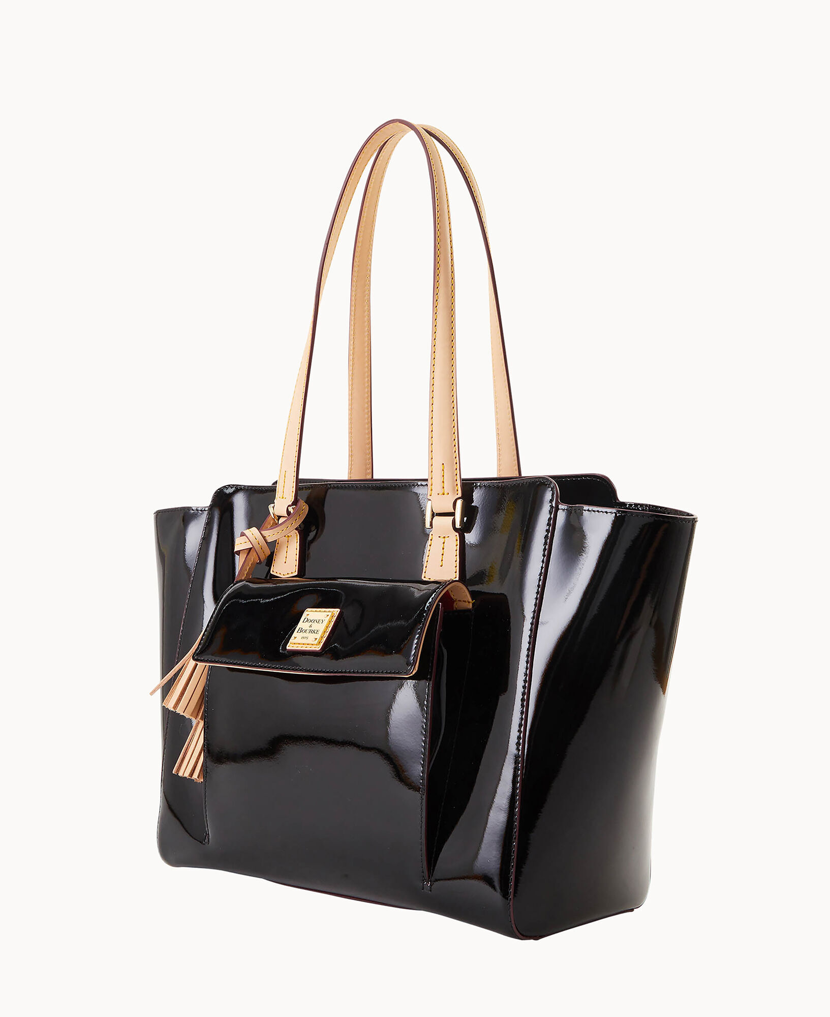 Dooney Bourke Patent East West Shopper