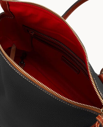 Pebble Grain Large Satchel