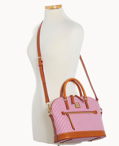 Seaview Domed Zip Satchel