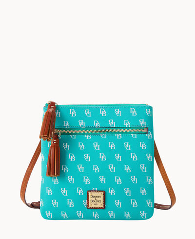 Gretta Double Zip Tassel Crossbody