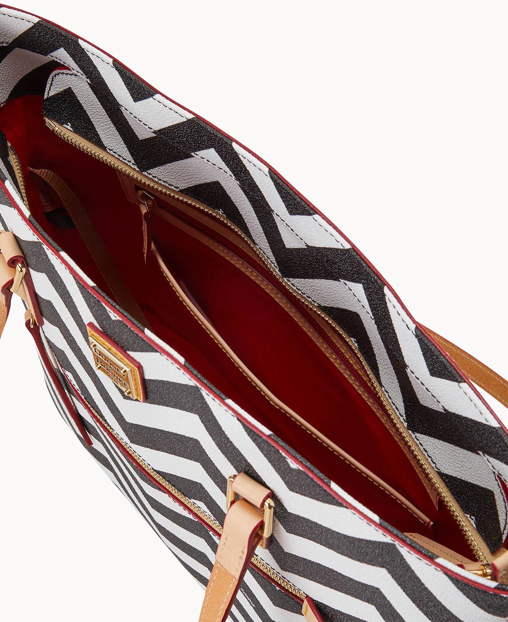 Dooney Bourke Chevron Large Shopper