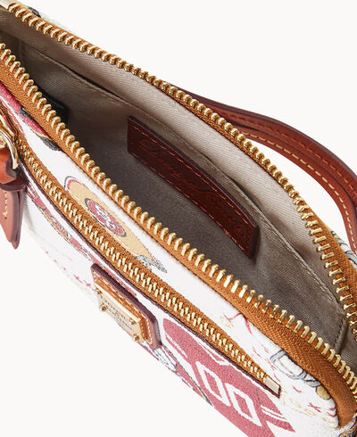 NFL 49ERS Zip Around Wristlet
