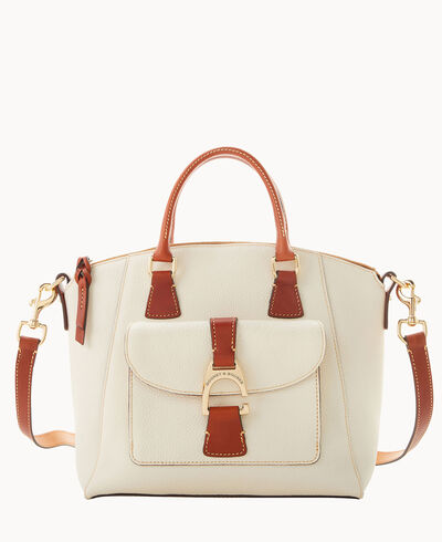 Pebble Grain Naomi Satchel