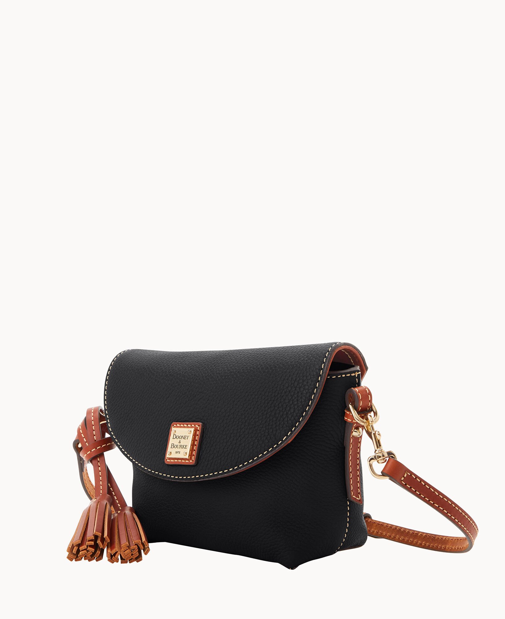 Dooney & Bourke Pebble Grain Crossbody Saddle Bag