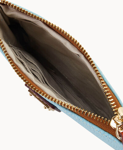 Pebble Grain Stadium Wristlet