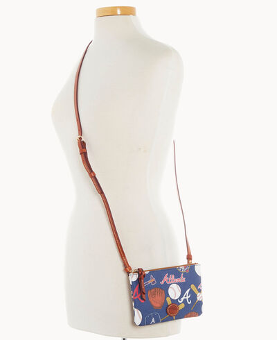 MLB Braves Top Zip Crossbody