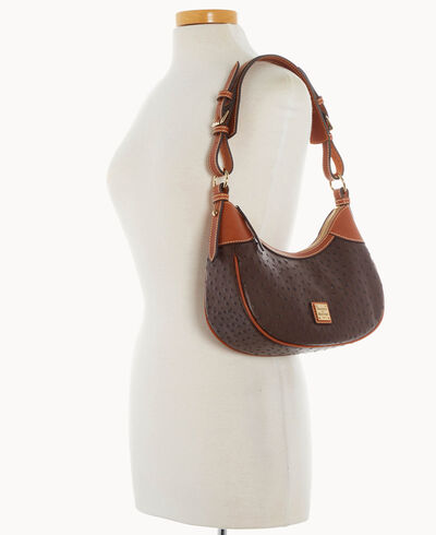 Ostrich Small Hobo