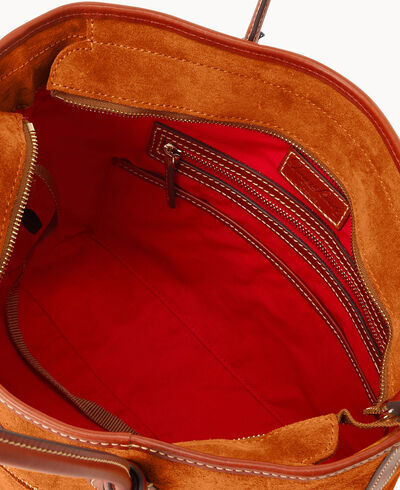 Suede Tote