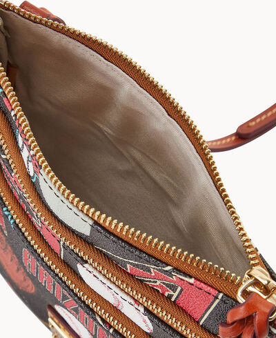 MLB Diamondbacks North South Triple Zip Crossbody