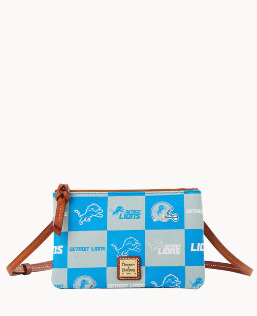 NFL Lions Top Zip Crossbody