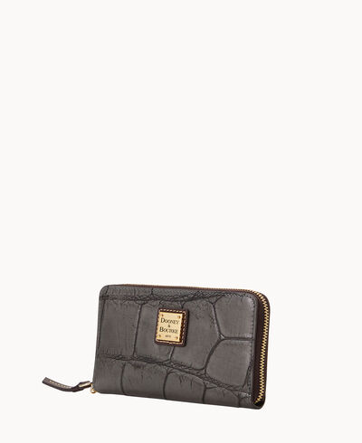 Denison Zip Around Phone Wristlet