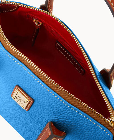 Pebble Grain Small Madeline Satchel