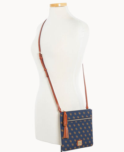 Gretta Double Zip Tassel Crossbody