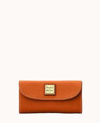 Saffiano Continental Clutch