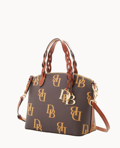 Monogram Small Heidi Satchel