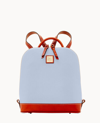 Pebble Grain Zip Pod Backpack