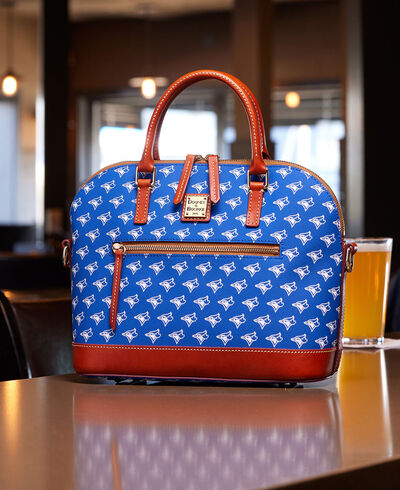 MLB Blue Jays Domed Zip Satchel