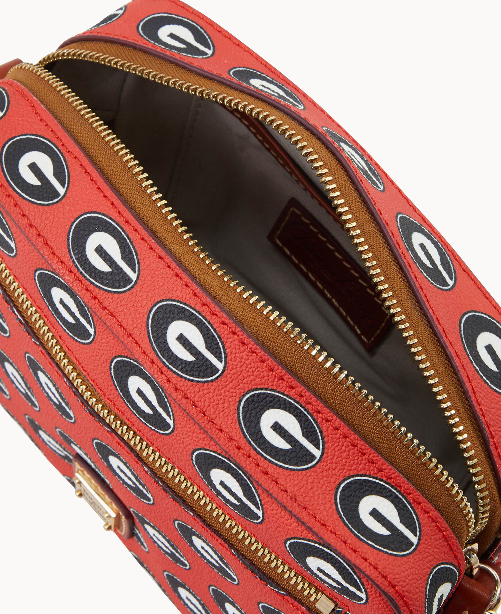 Dooney Bourke Collegiate University of Georgia Camera Zip Crossbody