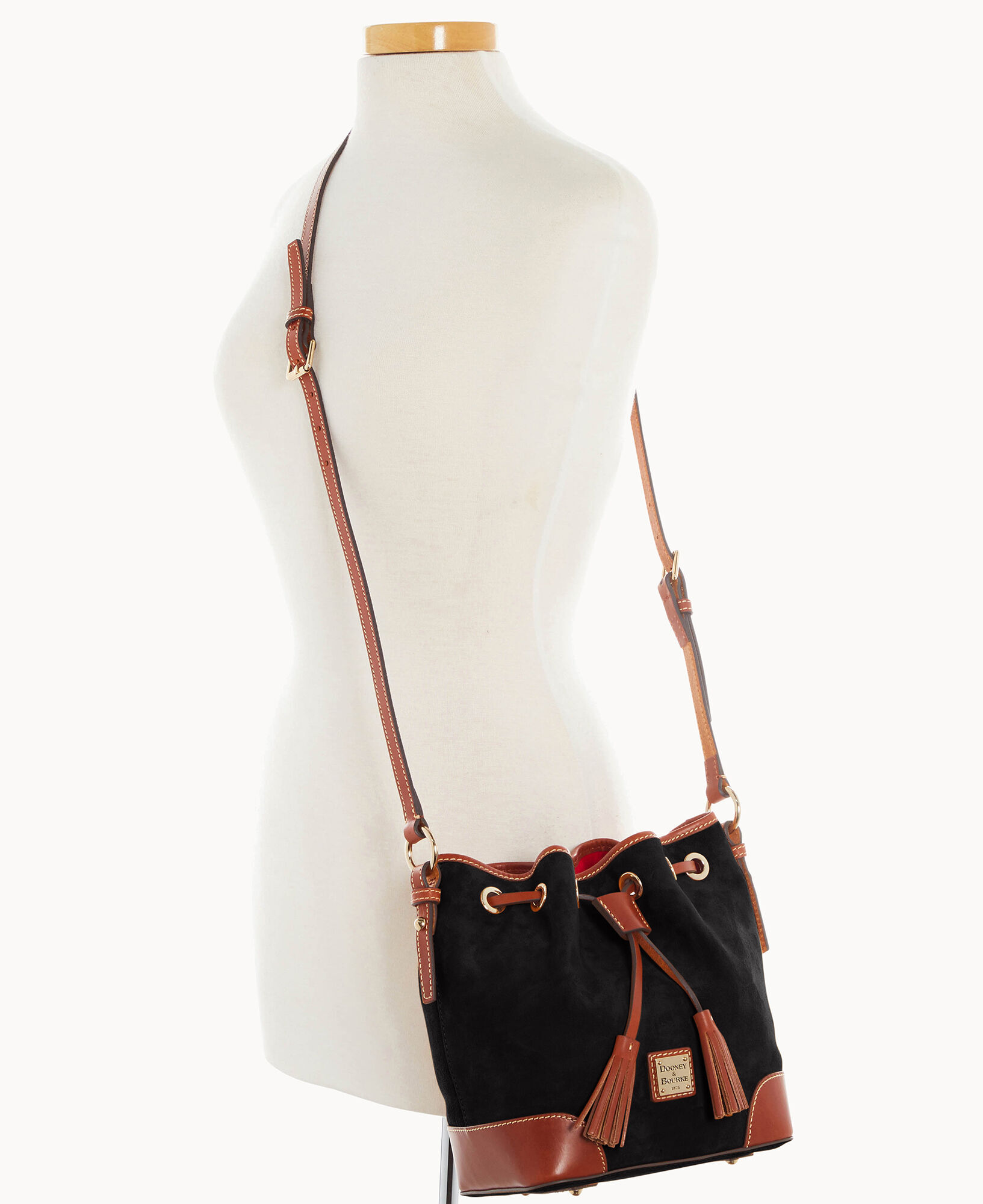 Dooney and bourke suede crossbody clearance