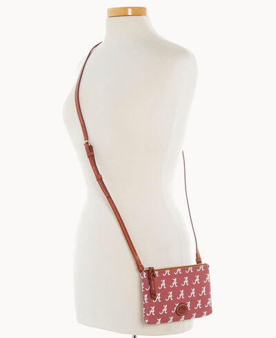 Collegiate University of Alabama Top Zip Crossbody