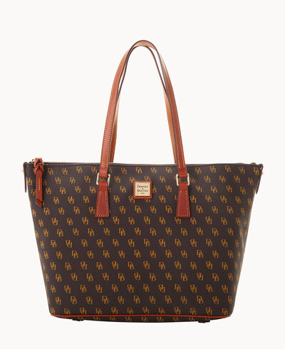 Gretta Zip Top Shopper