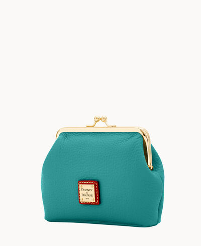 Pebble Grain Large Framed Purse